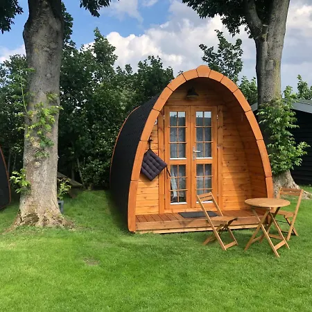 Tiny Camping Pod Warmond Exterior photo