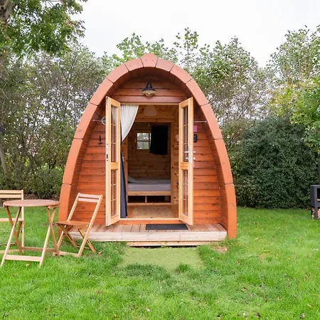 Tiny Camping Pod Warmond Exterior photo